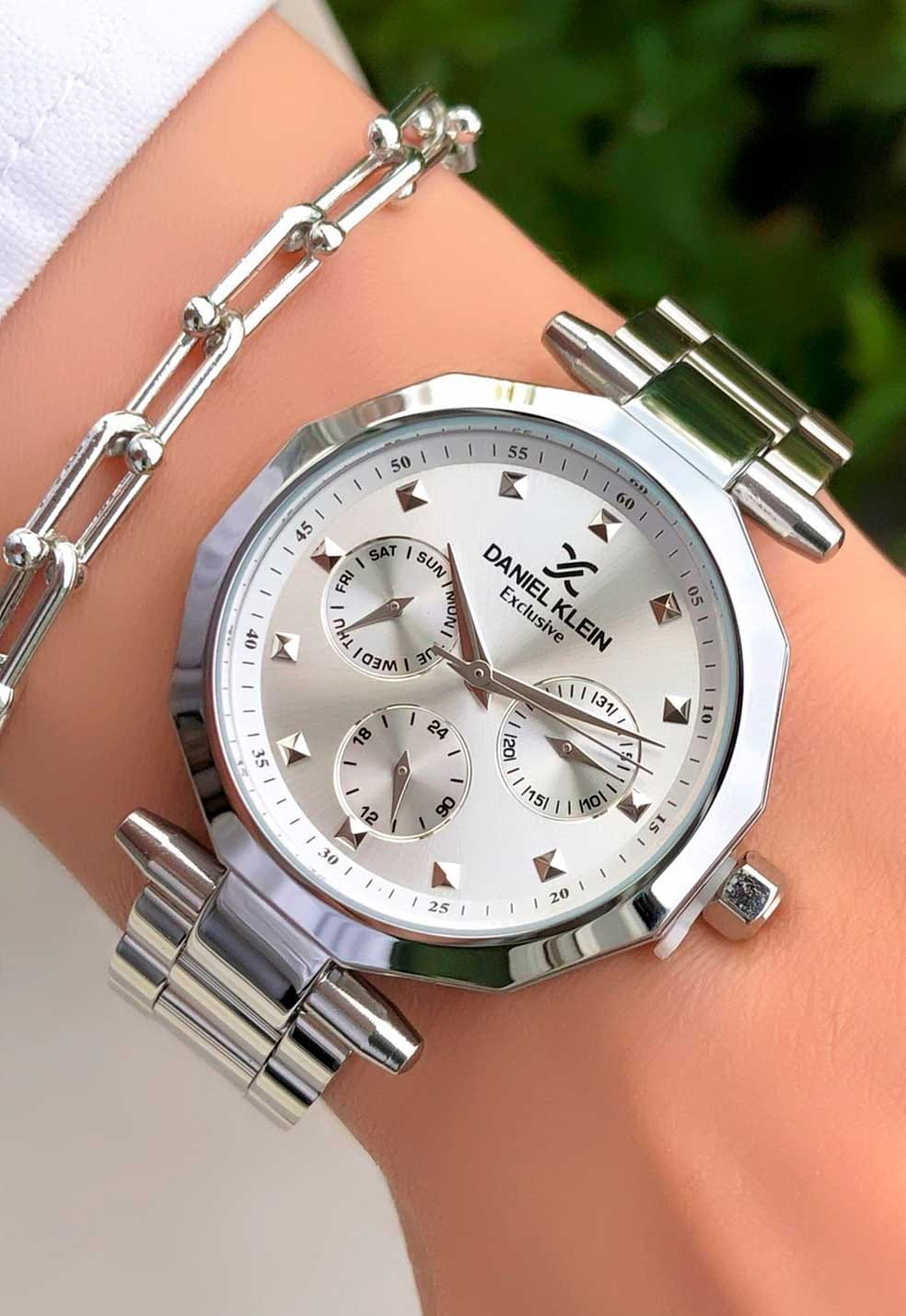 Daniel Klein Daniel Klein Exclusive DK.1.13605-1 , наручные женские часы фото под углом