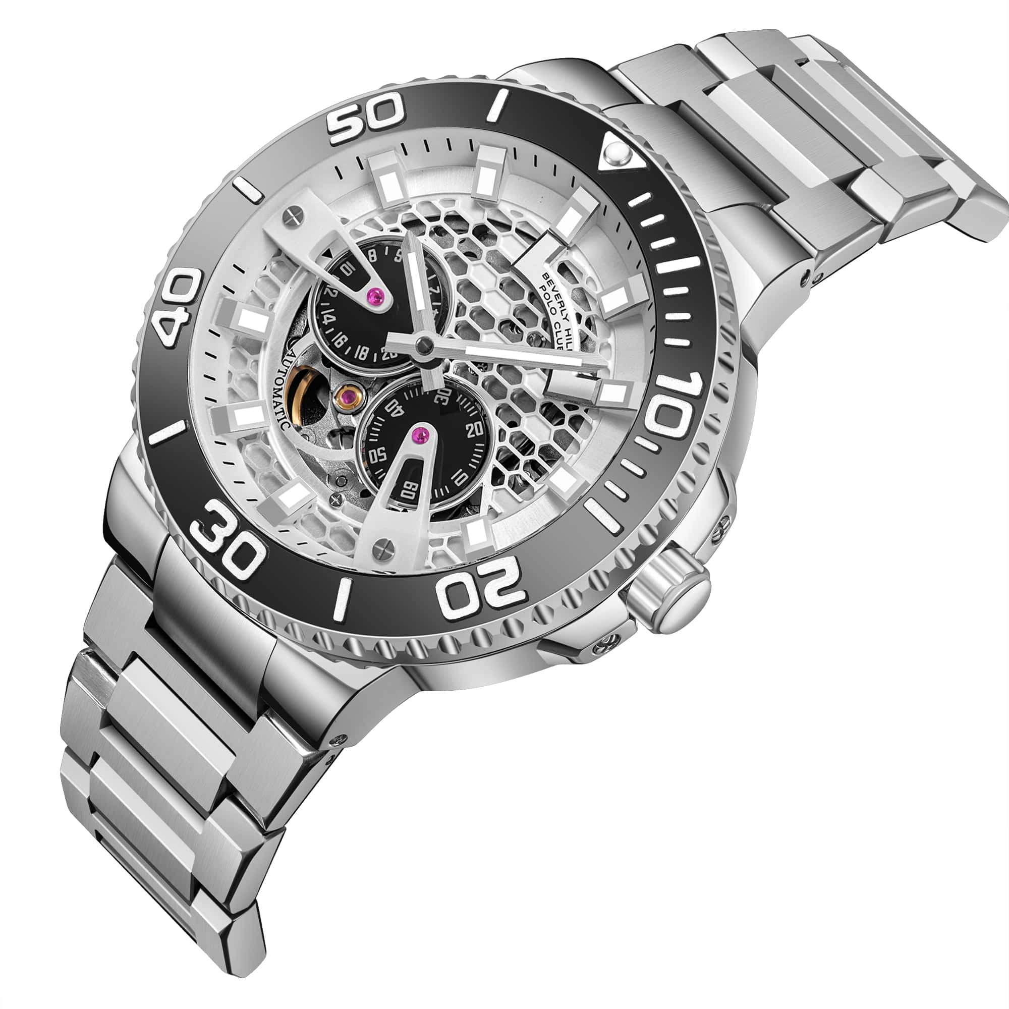 Beverly Hills Polo Club Beverly Hills Polo Club BP3702X.330  — детали корпуса и нержавеющая сталь