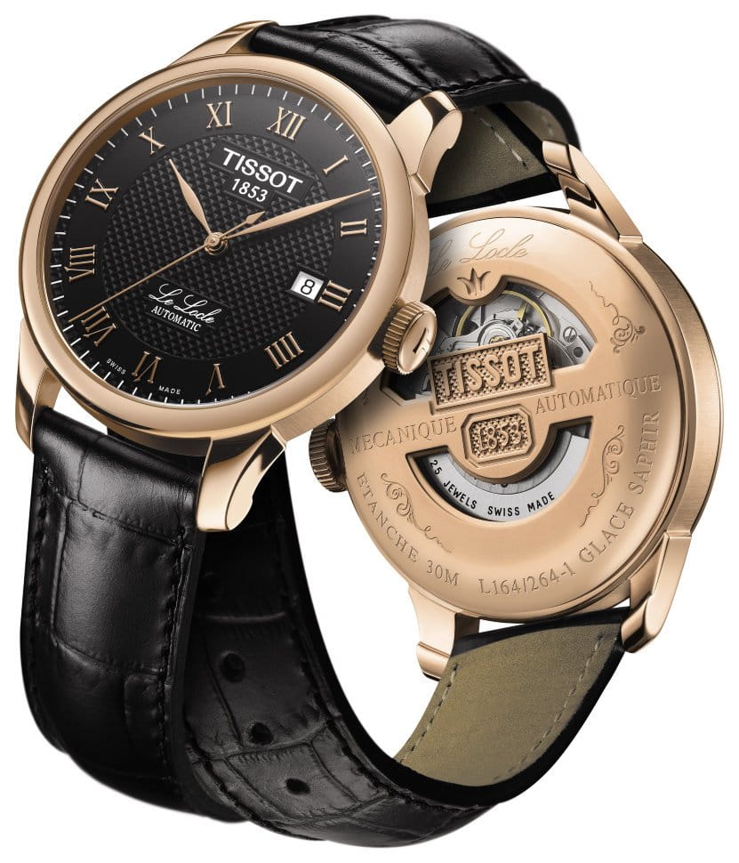 Tissot Tissot Le Locle Automatic T41.5.423.53 Le Locle Automatic, наручные мужские часы фото под углом
