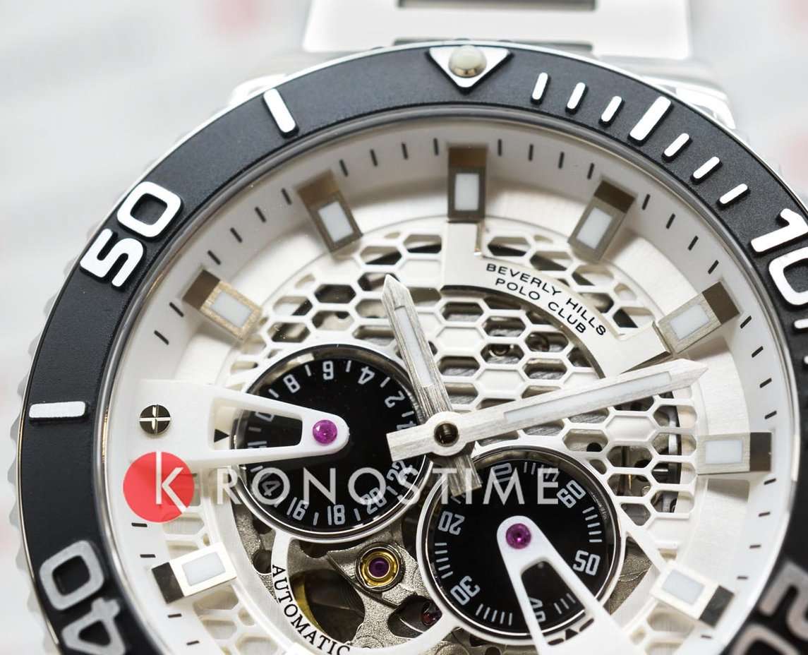 Beverly Hills Polo Club Beverly Hills Polo Club BP3702X.330,  сша мужские часы на браслете нержавеющая сталь боковой вид