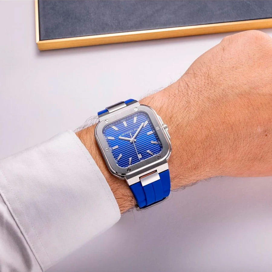 Оригинальные часы Herbelin Herbelin Cap Camarat 12246A115CB кварцевые калибр механизма  ronda 715 общий вид