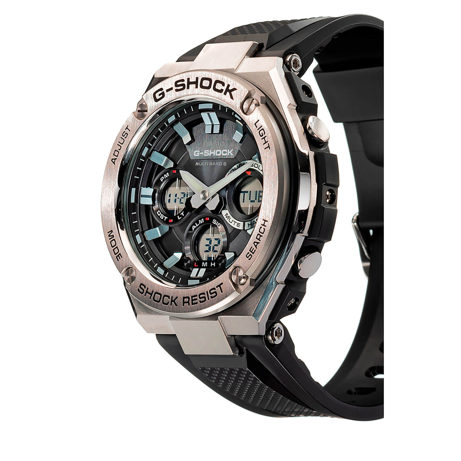 Casio Casio G-Shock GST-W110-1A GST G-Steel - задняя крышка сталь пластик металл корпуса, япония часы