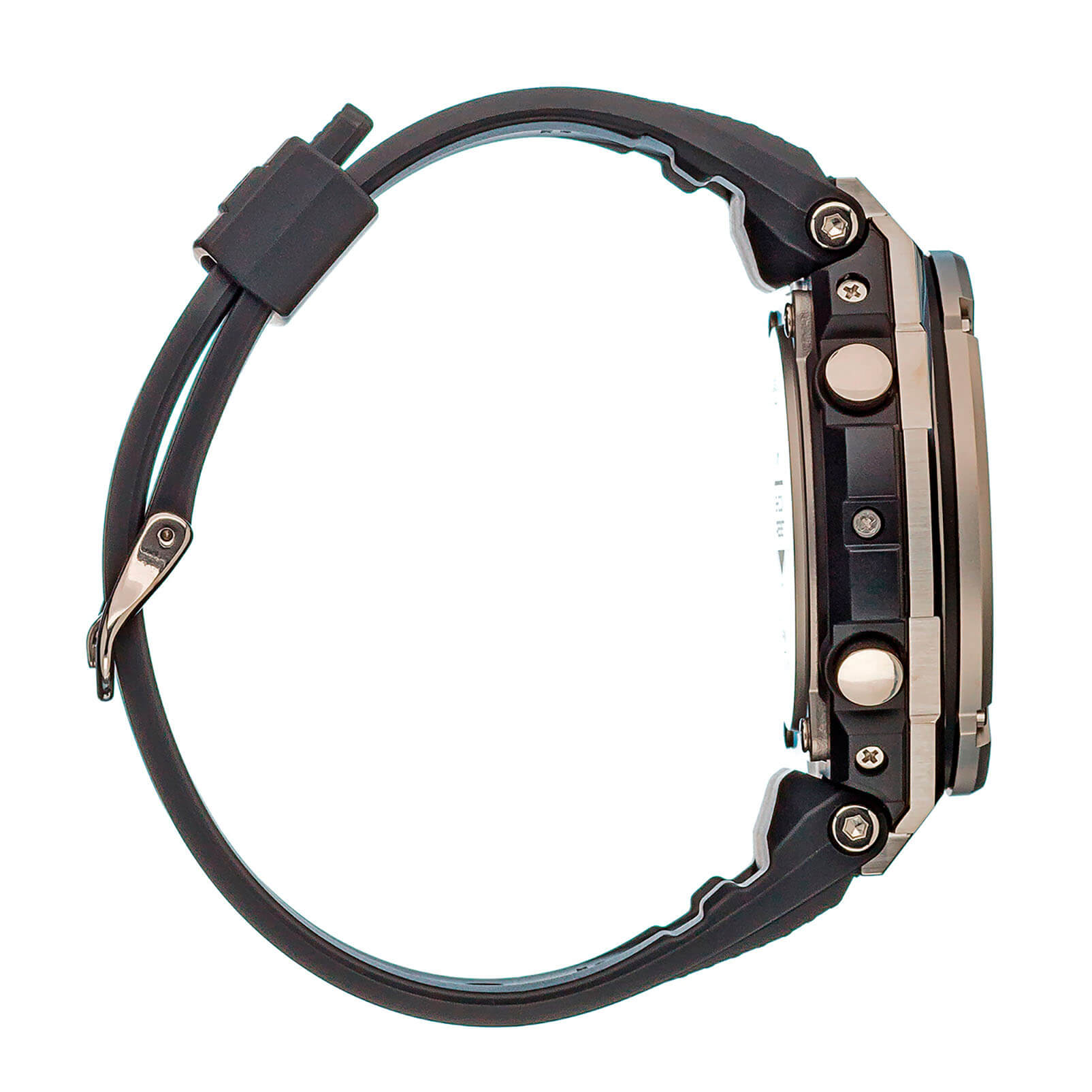 Casio Casio G-Shock GST-W110-1A электронные мужские часы часы крупный план черный циферблата