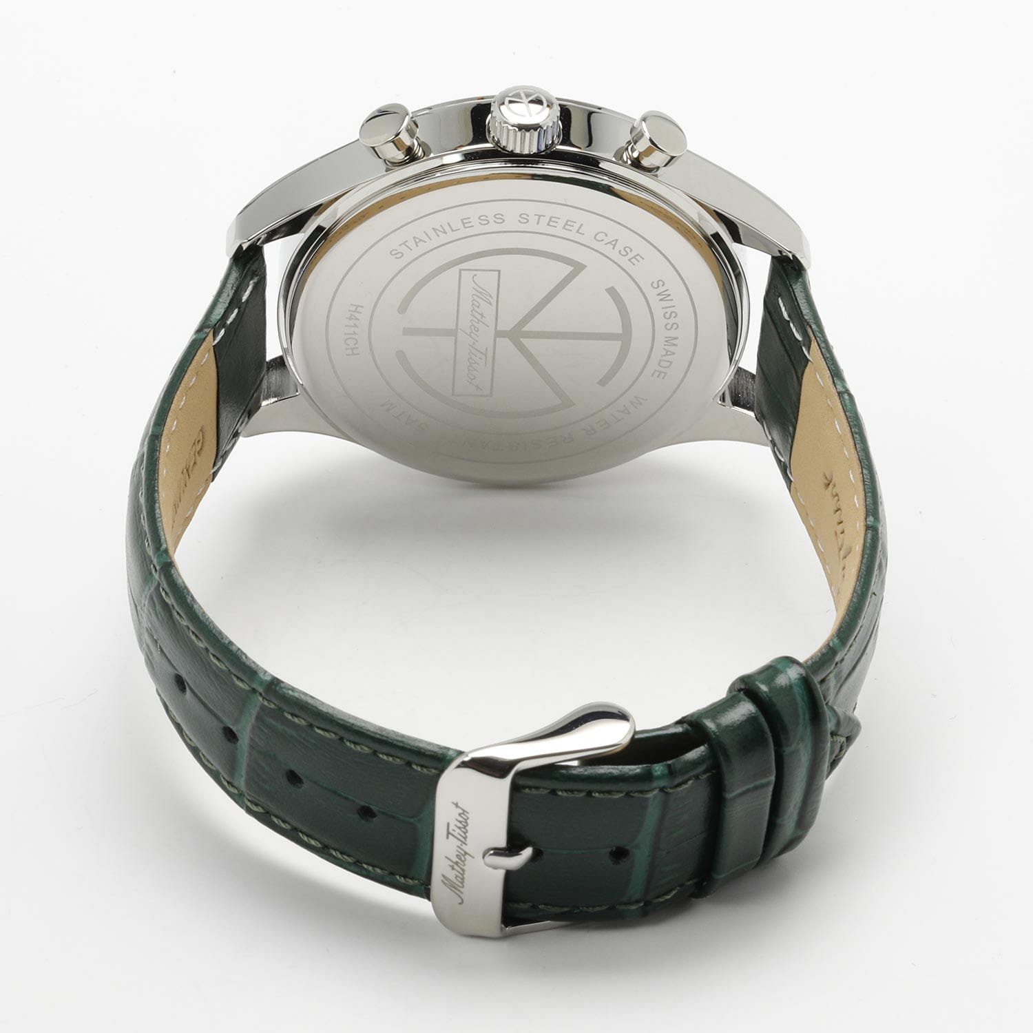 Mathey-Tissot Mathey-Tissot Urban H411CHALV мужские часы зеленый циферблат на запястье
