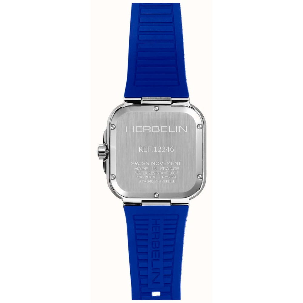 Herbelin Herbelin Cap Camarat 12246A115CB,  франция мужские часы на браслете силикон боковой вид