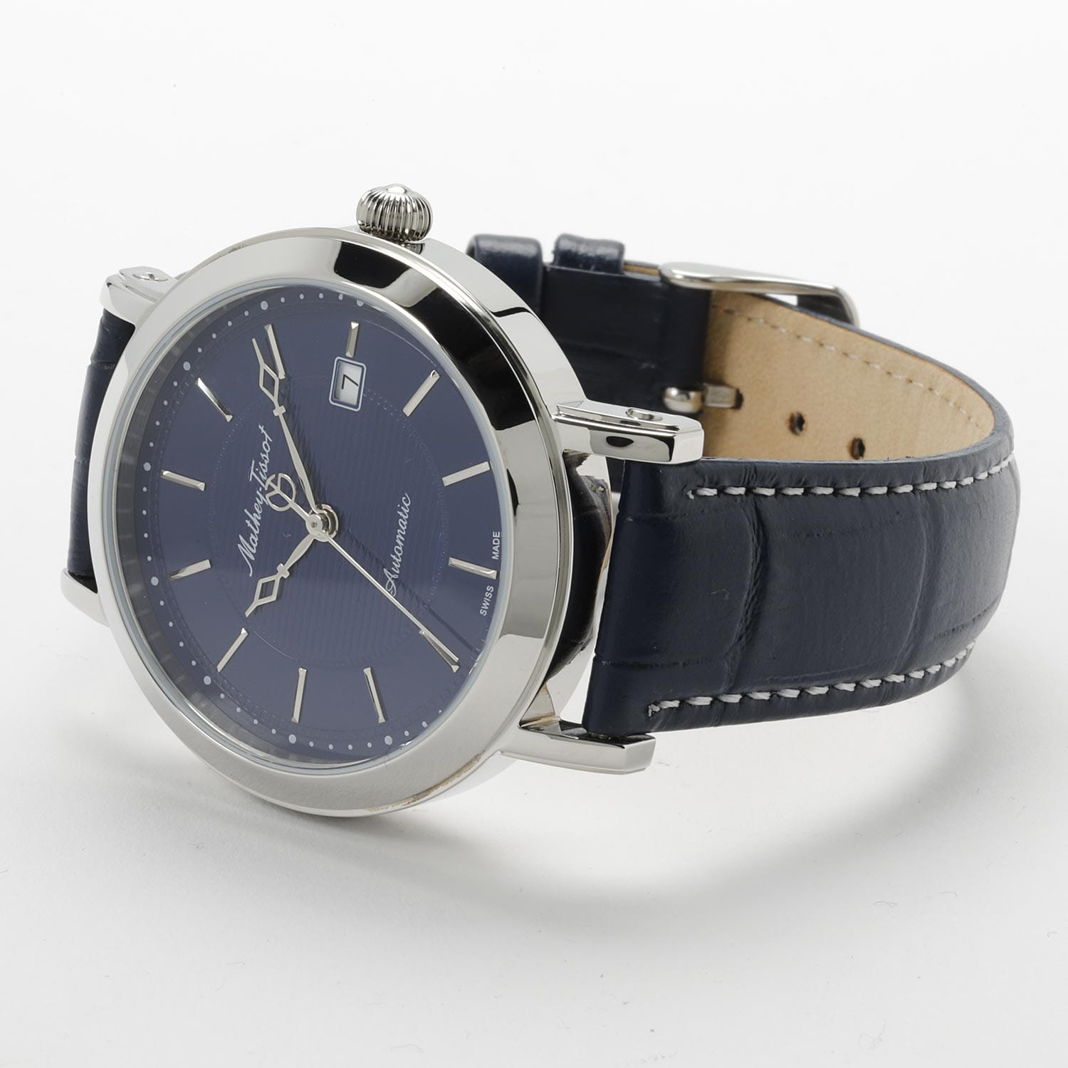 Оригинальные часы Mathey-Tissot Mathey-Tissot City Auto HB611251ATABU механические калибр механизма stp1-11 общий вид