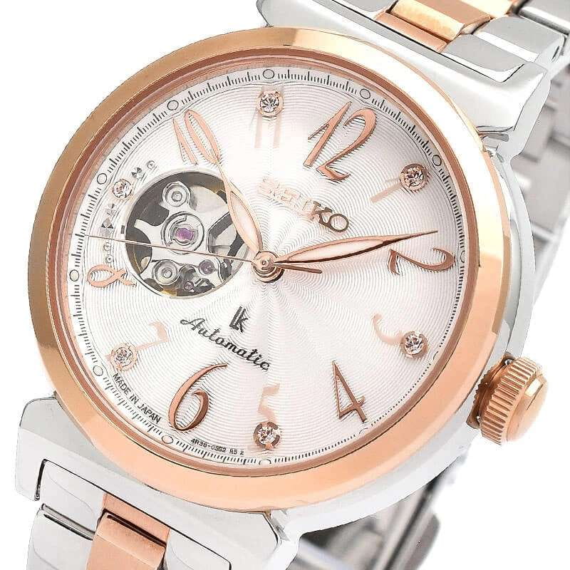 Seiko Seiko Lukia SSVM060,  япония женские часы на браслете нержавеющая сталь с pvd-покрытием боковой вид