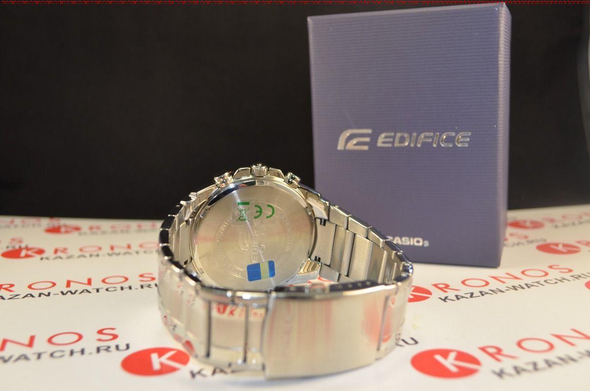 Casio Casio Edifice EFR-550D-7A, edifice япония мужские часы на браслете нержавеющая сталь боковой вид