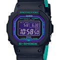Casio Casio G-Shock GW-B5600BL-1DR (GW-B5600BL-1)  GW-B5600BL-1 электронные мужские часы  фиолетовый циферблат, браслет пластик — вид спереди