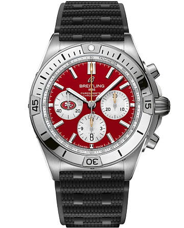 Breitling Chronomat B01 42 NFL San Francisco 49ers Edition AB01342B1K1S1