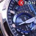 Casio Casio Edifice ECB-800D-1A кварцевые мужские часы часы, крупный план черный циферблат