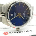 Tissot Tissot PR 100 Titanium Quartz T101.410.44.041.00 кварцевые мужские часы часы, крупный план синий циферблат