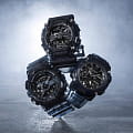 Casio GA-2000SKE-8A наручные мужские часы застежка крупным планом