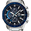 Casio Casio Edifice EFS-S540DB-1B EFS EFS-S540DB-1B автокварц (кинетик) мужские часы  черный циферблат, браслет нержавеющая сталь — вид спереди