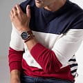 Tommy Hilfiger 1791561 наручные мужские часы застежка крупным планом