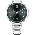 Tommy Hilfiger Tommy Hilfiger Sport 1782204  1782204 кварцевые женские часы  черный циферблат, браслет нержавеющая сталь — вид спереди