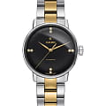 Rado Rado Coupole Classic R22862712 Classic R22862712 механические женские часы черный циферблат, браслет сталь + ceramos™ — вид спереди