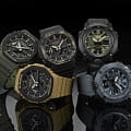 Casio Casio G-Shock GA-2000SU-2A мужские часы синий циферблат на запястье