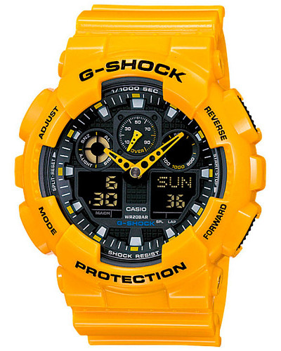 Casio G-Shock GA-100A-9ADR (GA-100A-9A)