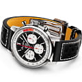 Breitling Breitling Top Time B01 Deus AB01765A1B1X1, aviator 8 швейцария мужские часы на браслете кожаный боковой вид
