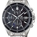Casio Casio Edifice EFS-S510D-1A EFS EFS-S510D-1AVUEF автокварц (кинетик) мужские часы  черный циферблат, браслет нержавеющая сталь — вид спереди