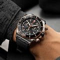 Breitling Breitling Super Chronomat B01 44 UB0136251B1S1, chronomat швейцария мужские часы на браслете каучук боковой вид