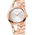  Calvin Klein K6R23626  K6R23626 кварцевые женские часы  белый циферблат, браслет  — вид спереди