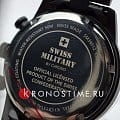 Swiss Military by Chrono Swiss Military by Chrono SM34012.04 кварцевые мужские часы часы, крупный план черный циферблат