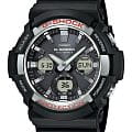 Casio Casio G-Shock GAW-100-1A  GAW-100-1A электронные мужские часы  серый циферблат, браслет пластик — вид спереди