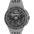 Plein Sport Plein Sport Thunderstorn Chrono PSABA0523  PSABA0523 кварцевые мужские часы серый циферблат, браслет силикон — вид спереди