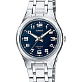 Casio Casio Collection LTP-1310PD-2B  LTP-1310PD-2B кварцевые женские часы  синий циферблат, браслет нержавеющая сталь — вид спереди