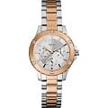 Guess GUESS W0443L4  W0443L4 кварцевые женские часы  серый циферблат, браслет сталь c pvd покрытием — вид спереди