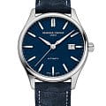 Frederique Constant Frederique Constant Classics Index Automatic FC-303NN5B6  FC-303NN5B6 механические мужские часы  синий циферблат, браслет кожаный — вид спереди