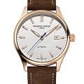 Frederique Constant Frederique Constant Classics Index Automatic FC-303NV5B4  FC-303NV5B4 механические мужские часы  белый циферблат, браслет кожаный — вид спереди
