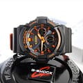 Casio Casio G-Shock GAW-100BR-1A  — задняя крышка сталь пластик металл корпуса японские часы