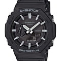 Casio Casio G-Shock GA-2100-1ADR (GA-2100-1A) GA-2100 GA-2100-1A электронные мужские часы  черный циферблат, браслет пластик — вид спереди