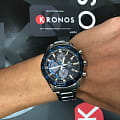Casio Casio Edifice EFS-S540DB-1B японские наручные мужские часы заводная головка с логотипом Casio