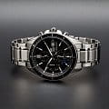 Casio Casio Edifice EFS-S510D-1A автокварц (кинетик) мужские часы часы, крупный план черный циферблат