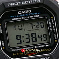 Casio DW-5600E-1V наручные мужские часы застежка крупным планом