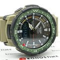 Casio Casio Pro Trek PRT-B70-5 PRT наручные мужские часы фото под углом.