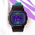 Casio GW-B5600BL-1 наручные мужские часы застежка крупным планом