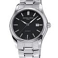 Frederique Constant Frederique Constant Classics Index Automatic FC-303NB6B6B  FC-303NB6B6B механические мужские часы  черный циферблат, браслет кожаный — вид спереди