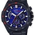 Casio Casio Edifice EFR-563TR-2A EFR EFR-563TR-2AER кварцевые мужские часы  синий циферблат, браслет сталь c pvd покрытием — вид спереди