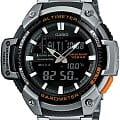 Casio Casio Collection SGW-450HD-1B  SGW-450HD-1B кварцевые мужские часы  черный циферблат, браслет нержавеющая сталь — вид спереди