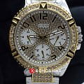Guess Guess Lady Frontier W1156L5 кварцевые женские часы часы, крупный план серебристый циферблат