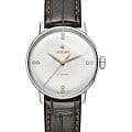 Rado Rado Coupole Classic R22862725 Classic R22862725 механические женские часы серебристый циферблат, браслет кожаный — вид спереди