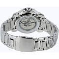 Seiko Seiko SSA369J1 механические мужские часы часы, крупный план серебристый циферблат