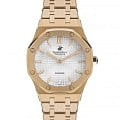 Beverly Hills Polo Club Beverly Hills Polo Club BP3161X.430  BP3161X.430 кварцевые женские часы  белый циферблат, браслет сталь с ip покрытием — вид спереди