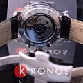 Tissot Tissot PRC 200 Automatic Chronograph T055.427.16.057.00 механические мужские часы часы, крупный план черный циферблат