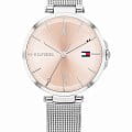 Tommy Hilfiger Tommy Hilfiger Sport 1782206  1782206 кварцевые женские часы  бежевый циферблат, браслет нержавеющая сталь — вид спереди